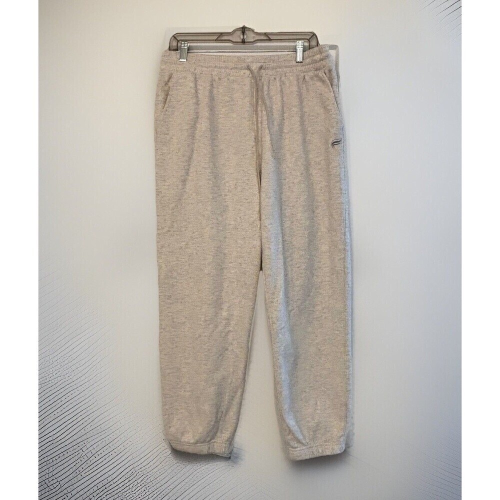 Fabletics Sweatpants Women’s XL Beige Joggers Drawstring Elastic Waist